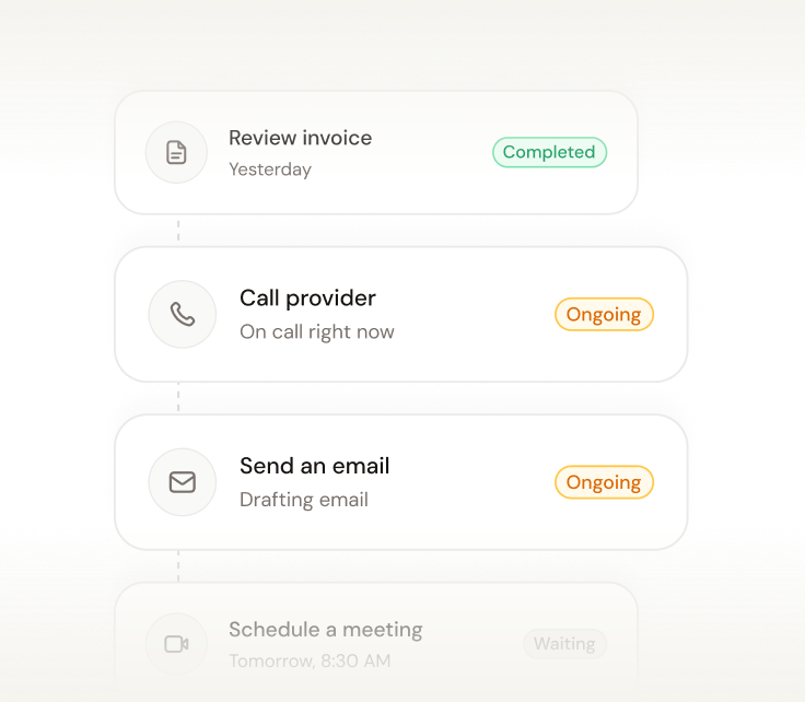 Recurring & batch tasks