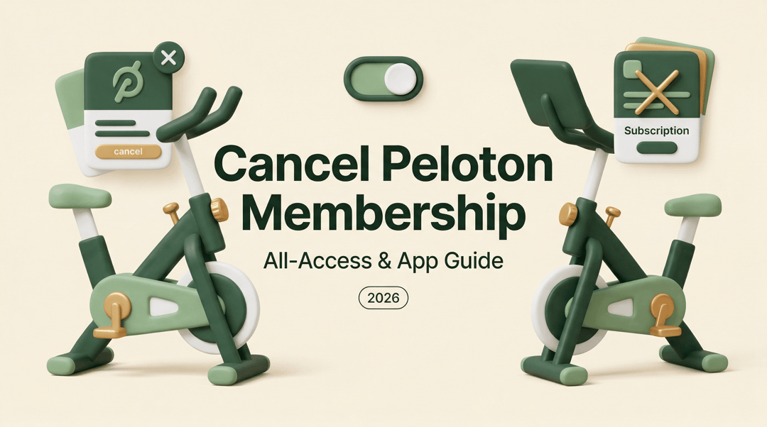Learn how to cancel peloton membership easily with our complete 2026 guide for All-Access and App subscriptions.