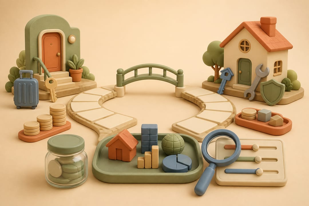 Retirement portfolio stress test comparing lifelong renting with the full costs and risks of owning a home