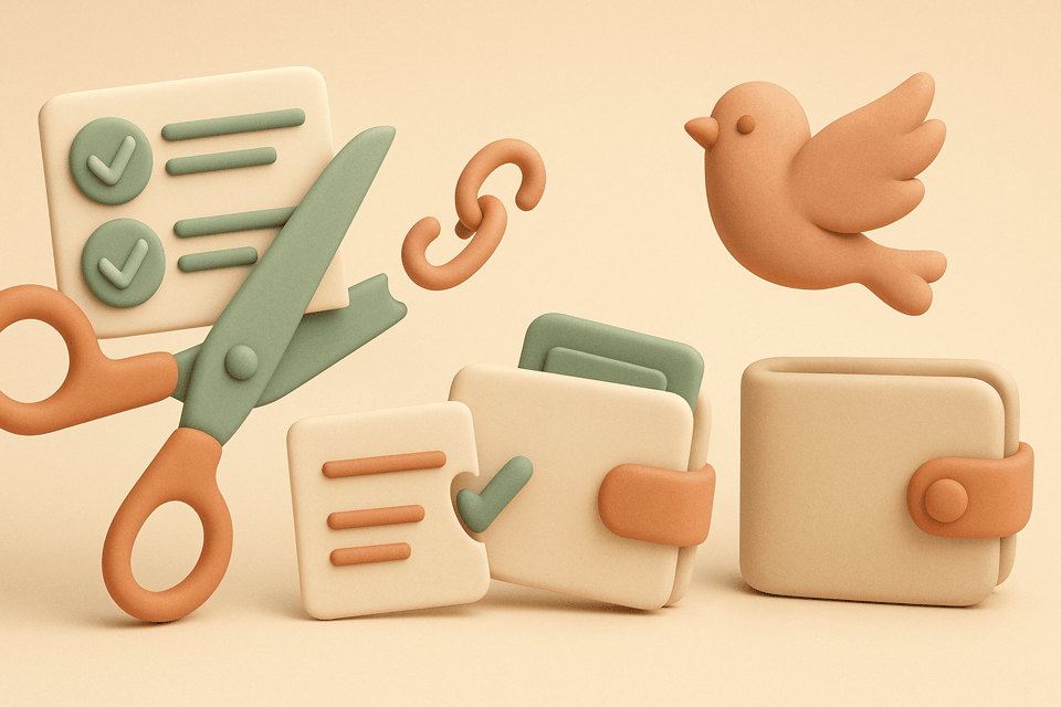 Subscription cancellation guide illustration
