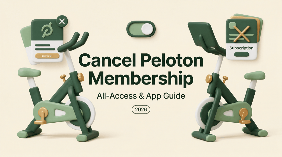 Learn how to cancel peloton membership easily with our complete 2026 guide for All-Access and App subscriptions.