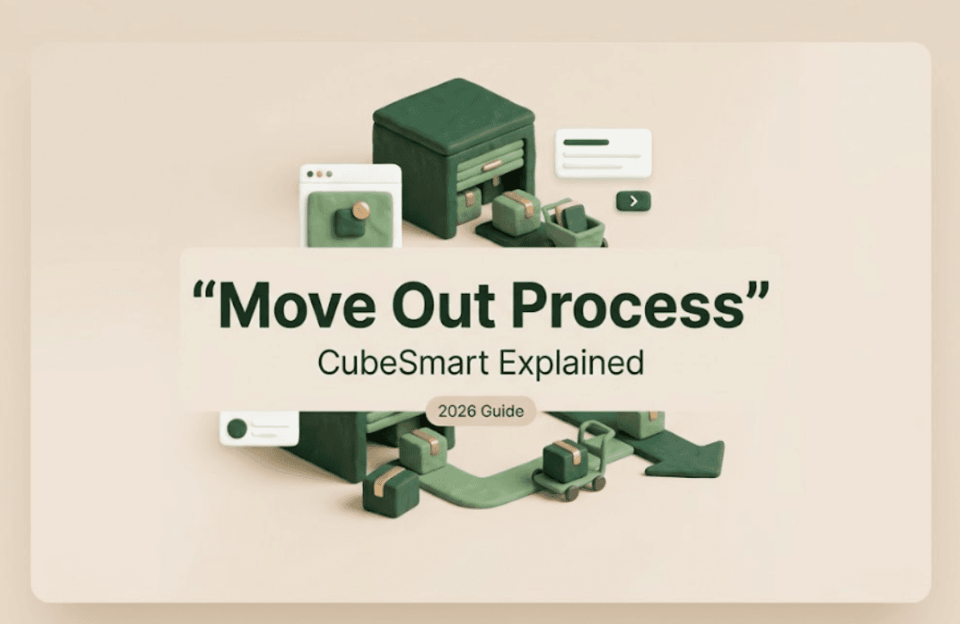 Learn the complete cubesmart move out process with our detailed 2026 visual guide for a stress-free storage unit exit.