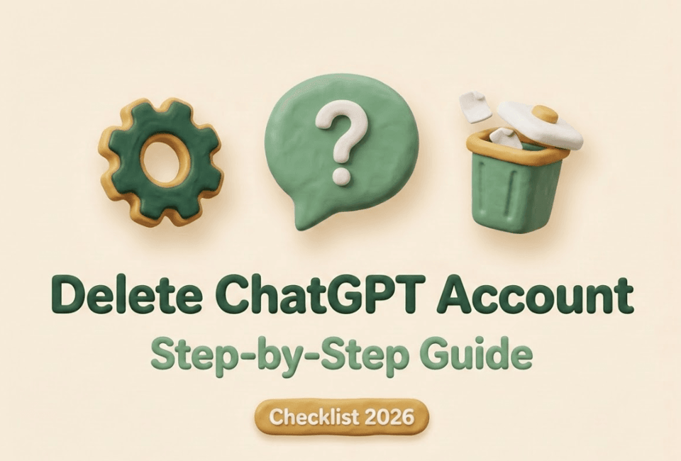 A complete 2026 step-by-step guide and checklist on how to safely delete chatgpt account and protect your privacy.