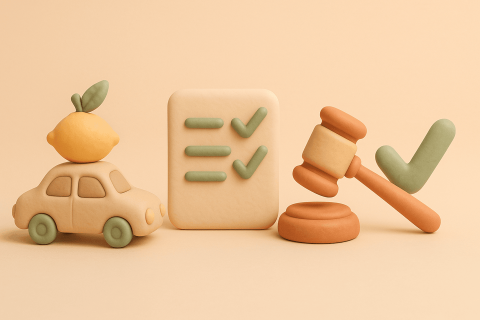 File Lemon Law Claim Defective Vehicle illustration