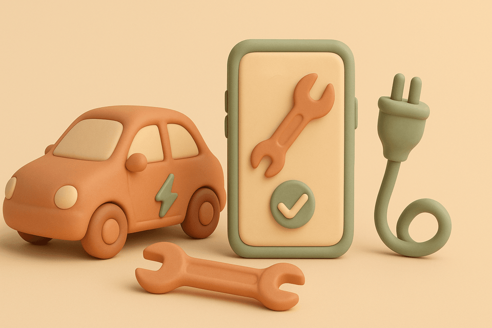Handle Tesla Service Issues Repairs illustration