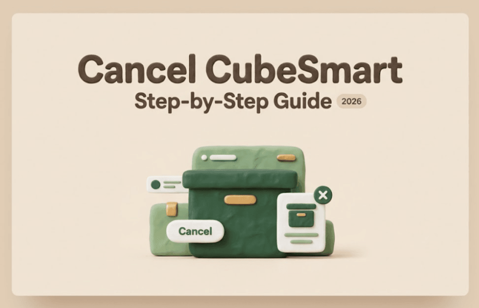 Looking for how to cancel cubesmart? Follow our updated 2026 step-by-step guide to easily close your storage account.