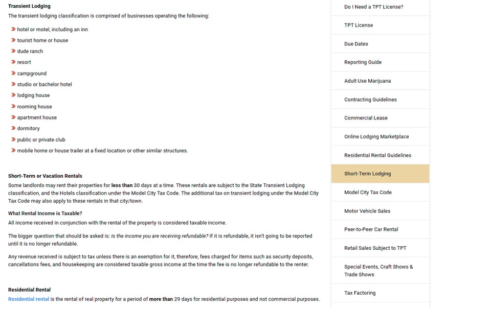 Glendale official application portal screenshot for workflow step 5