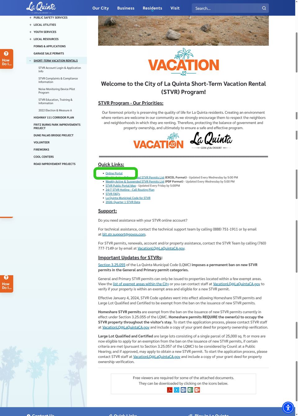 La Quinta official application portal screenshot for workflow step 1